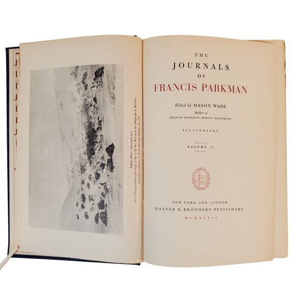 VTG Books. "The Journals of Francis Parkman" In Two Volumes by Mason Wade 1947 - Picture 9 of 16